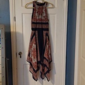 New york and co handkerchief dress